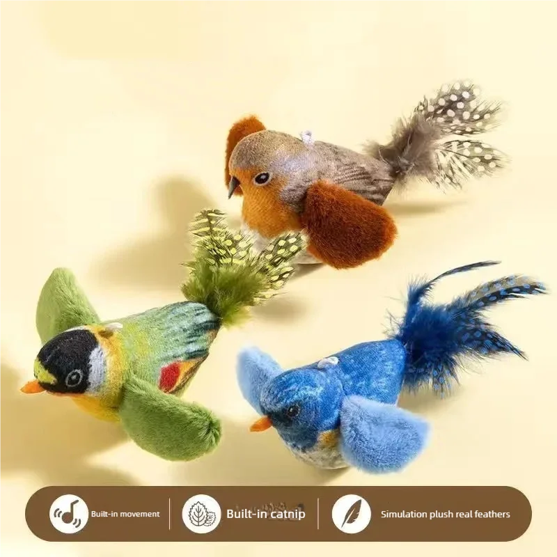 Interactive Bird Cat Toy That Brings Playtime to Life
